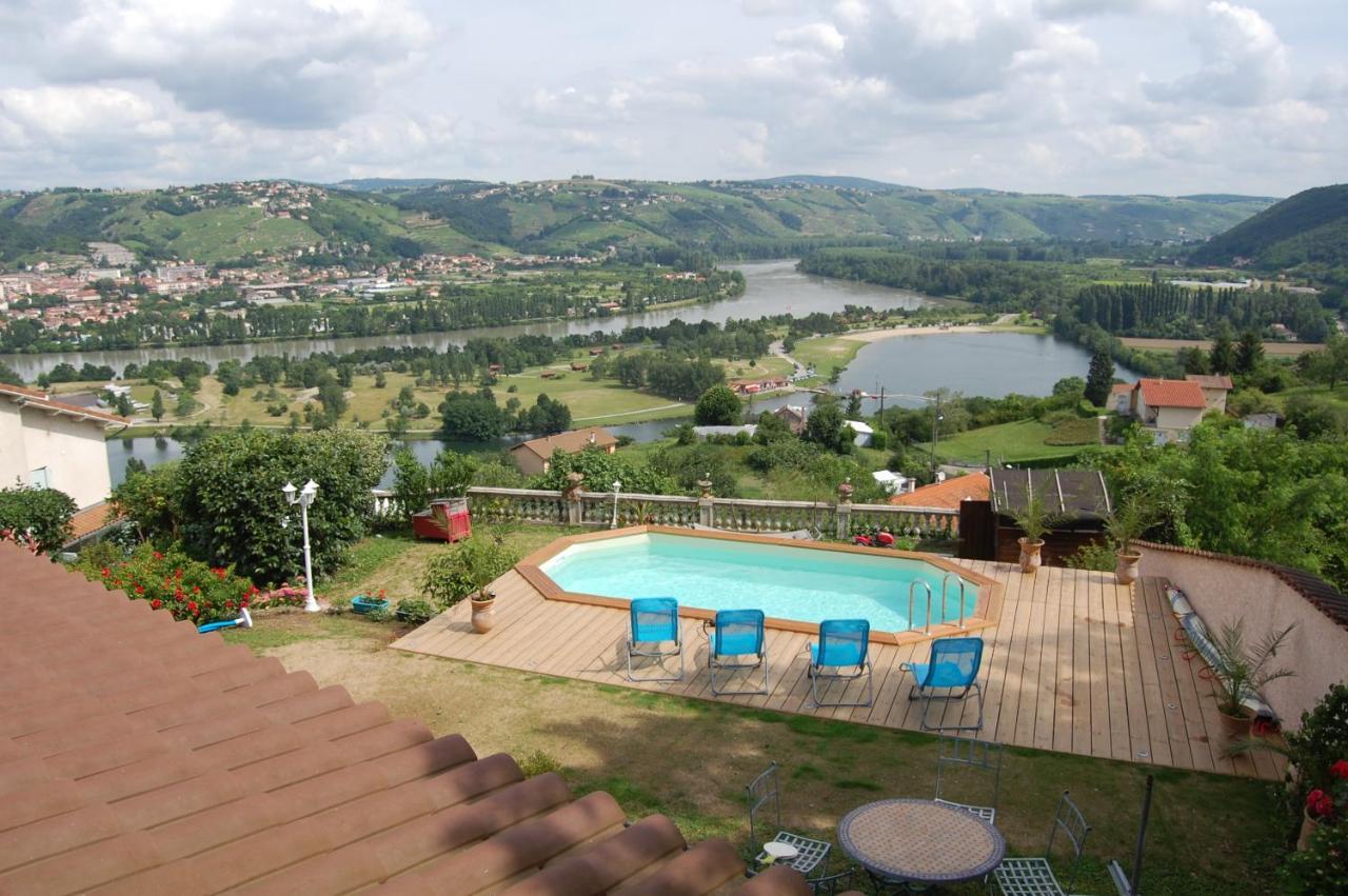 Villa Panoramique Saint-Clair-du-Rhone Dış mekan fotoğraf