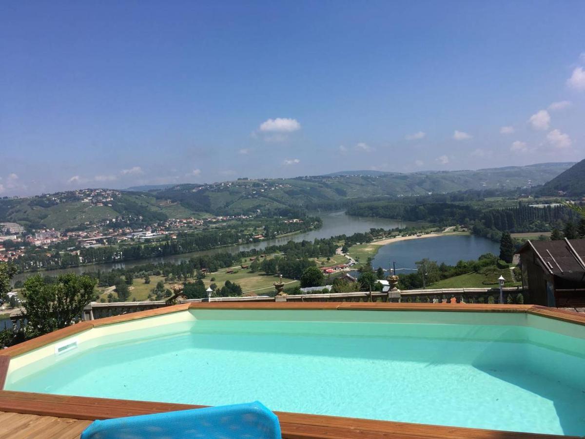 Villa Panoramique Saint-Clair-du-Rhone Dış mekan fotoğraf